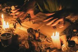 Amarre con velas